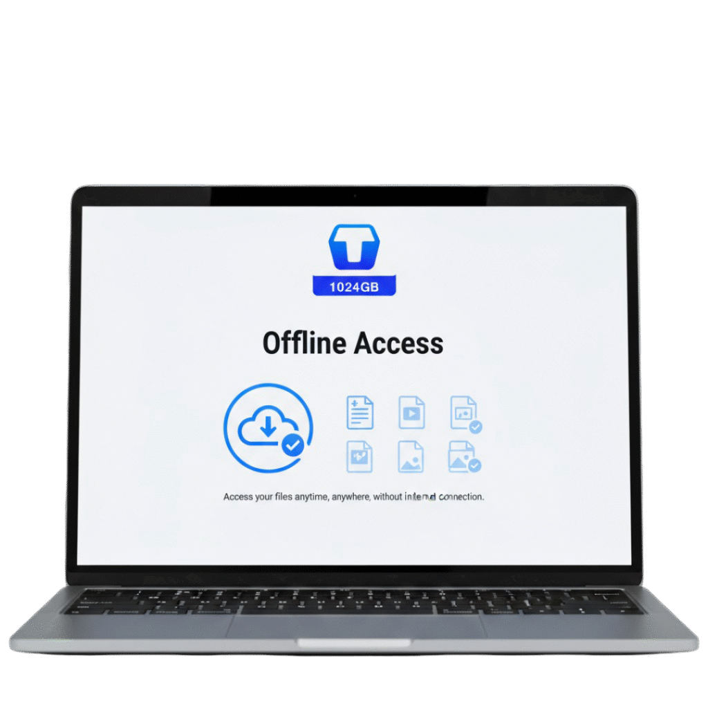 TeraBox Consistent Mockup OfflineAccess 1